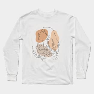 Aesthetic Girls Arts Long Sleeve T-Shirt